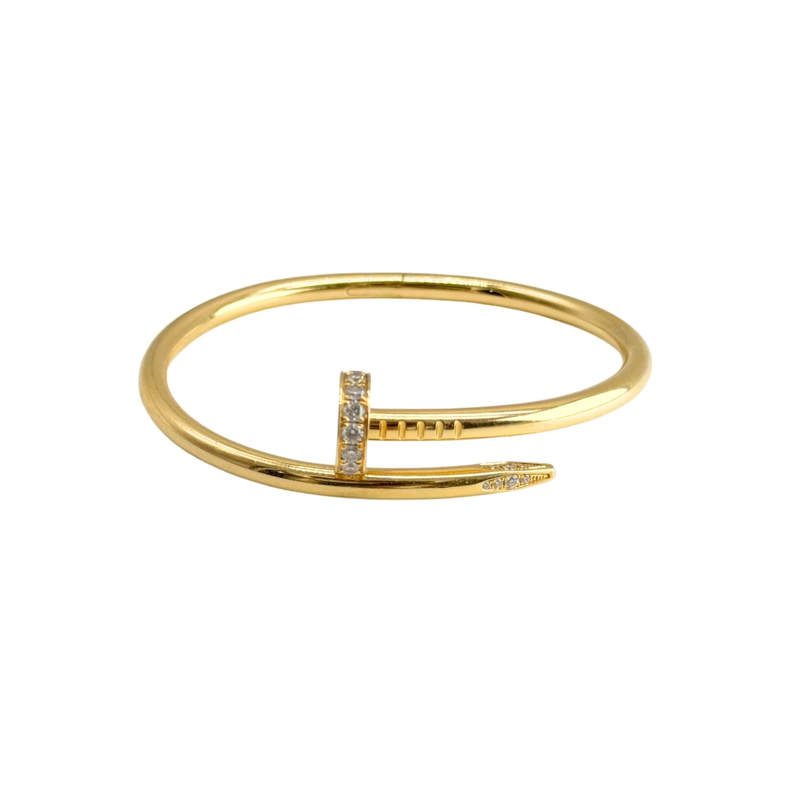 Cartier — Cartier Juste Un Clou With Diamonds, Classic Model — Jewelry — resale