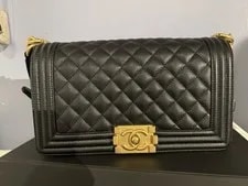 Chanel — Chanel Boy Medium Flap — Handbag — resale