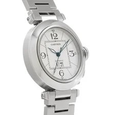 Cartier Pasha C Big Date W31055M7 White 731992 3