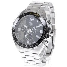 TAG Heuer Formula 1 Indy 500 CAZ101AU 43mm SS Black #C7582 2