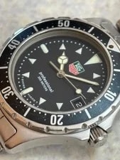 TAG Heuer 973006F 2000 Professional Quartz Black From JP 3