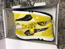 Puma Rider FV 'Pikachu X Pokemon' GS - Size 5.5Y US 2