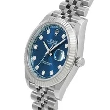 Rolex Datejust 41 126334G 41mm Stainless Steel Blue #WW590 2