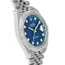 Rolex Datejust 41 126334G 41mm Stainless Steel Blue #WW590 3