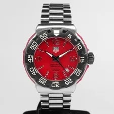 TAG Heuer Formula 1 Professional 200M WAC1113-0 Red Silver Quartz 2