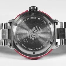 TAG Heuer Formula 1 Professional 200M WAC1113-0 Red Silver Quartz 4