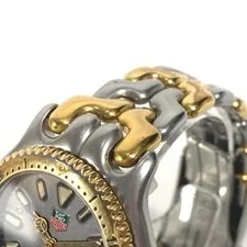 TAG Heuer Cell Professional 200 Logo Gold Silver From Japan 3