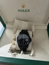 Rolex Explorer II 40mm 16570 Black Rehaut GMT Stainless Steel QVD Coated 2