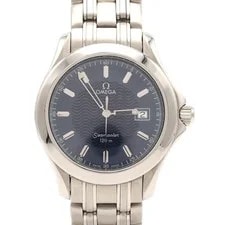 Omega — Omega Seamaster 120 2511.81 SS Quartz Classic Blue Wave Dial — Watch — resale