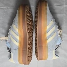 Adidas Gazelle Bold / Low Top Lace Up Gum Sole 3