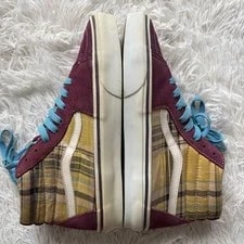 8.5US Vhtf 90S Vans USA Right Now See-Through Checker -Color LTD Sneake 2