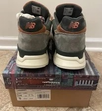 New Balance 998 X Ronnie Fieg X Frank Lloyd Wright X Kith Chutney ’S 3