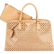 Prada — Prada Perforated Fori — Handbag — resale