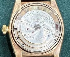 Rolex Bubbleback Ref # 3131 14k Yelow Gold 3