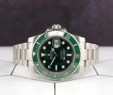 Rolex Submariner 116610LV Silver Oyster Bracelet With Green Bezel 2