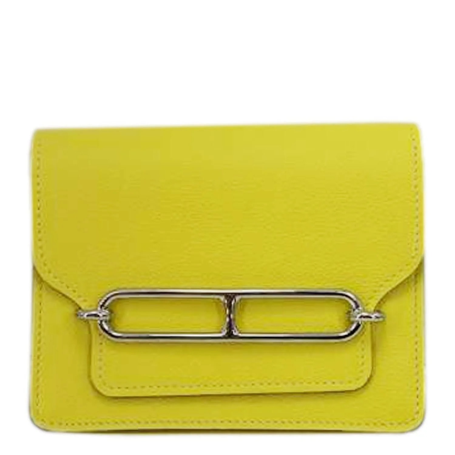 Hermès — Hermes Roulis Slim Evercolor Pebbled Wallet — Handbag — resale