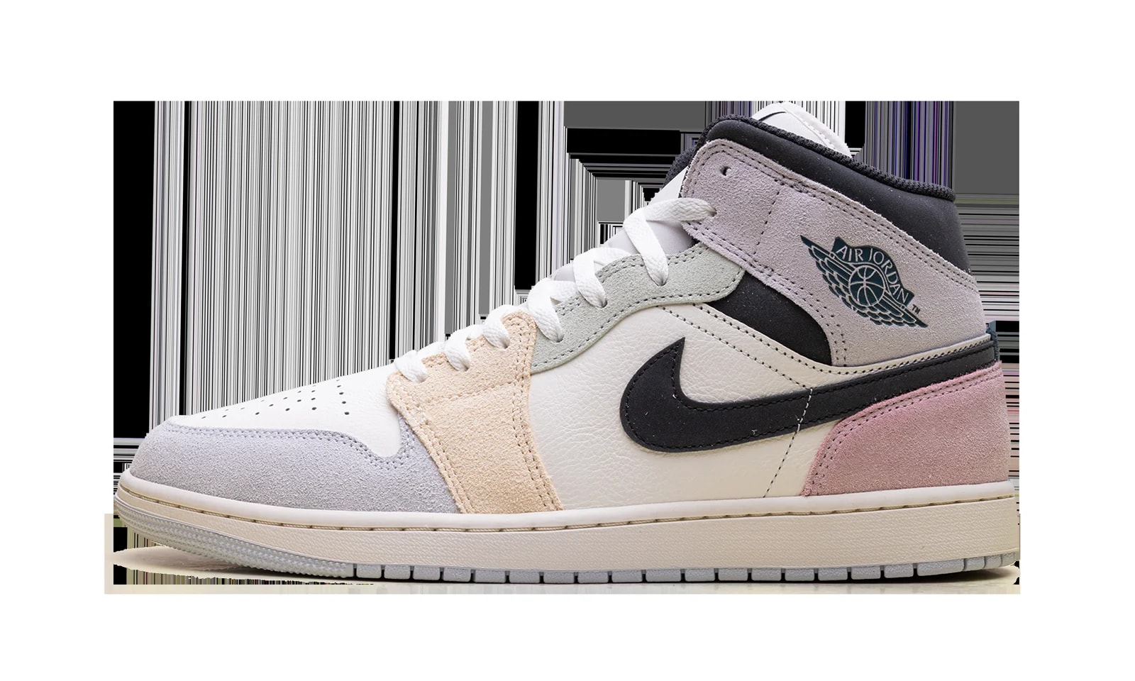 Jordan — Air Jordan 1 Mid " / - Aura-Iced " IB7110 100 — Sneaker — resale
