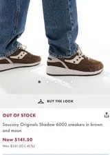 🌺 Saucony 6000 Originals Moon Shoe M7 W8.5 3