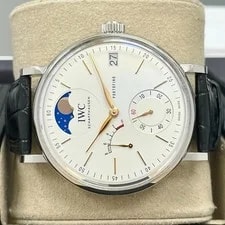 IWC Portofino Moon Phase IW516401 Stainless Steel 45mm With Box & Card 2018 3