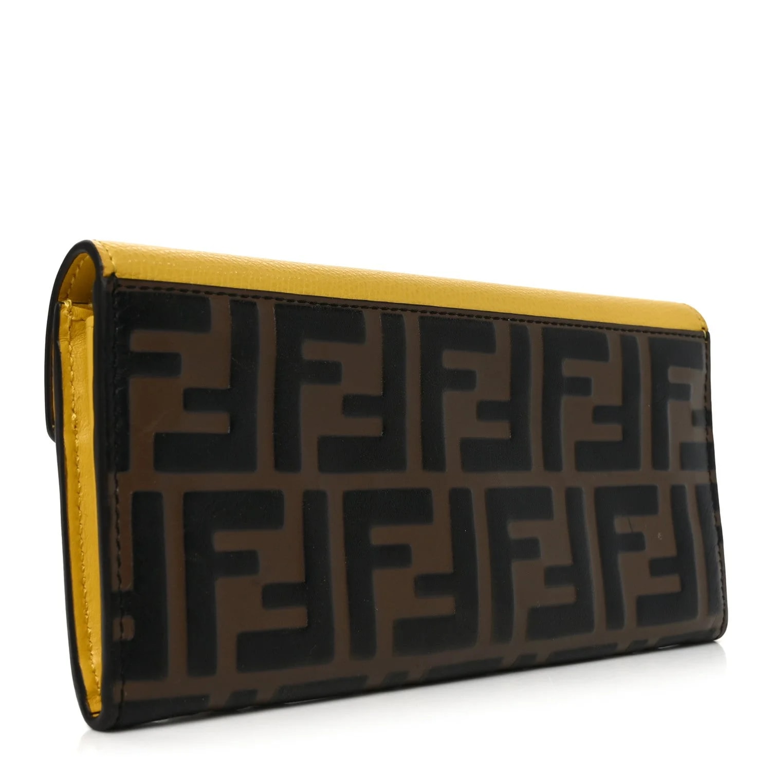 Vitello Cruise F Is Fendi 1974 Embossed Continental Envelope Wallet on Chain Maya 3