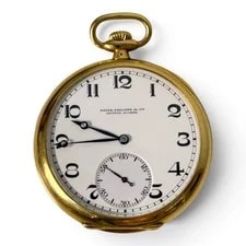 Patek Philippe — Patek Philippe Pocket 50 Mm Open Face 18K Yellow Gold 89 Grams — Watch — resale