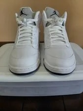 Size 10 - Air Jordan 5 Retro " Metallic" High Top Athletic 3