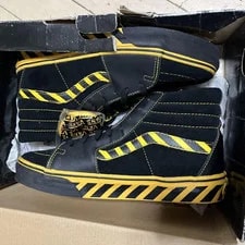 Vans SK8-Hi Caution Spectra VN-0D5C35G Us9.5 2