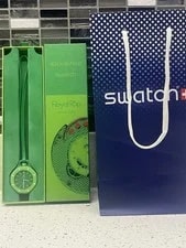 Audemars Piguet X Swatch Royal Pop Green Eight Green Quartz W/ Box 2