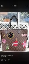 Louis Vuitton — Louis Vuitton Neverfull 2018 Limited Edition Eves Patches — Handbag — resale