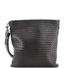 Bottega Veneta — Bottega Veneta Flat Messenger Medium — Handbag — resale