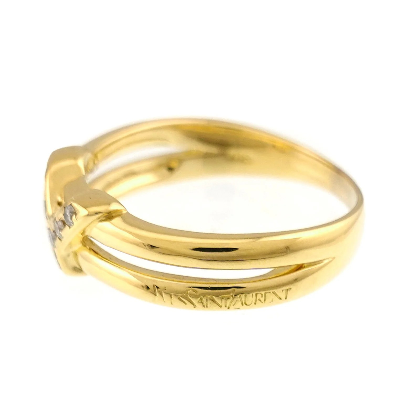 Christian Dior 18K Yellow Gold Band 4