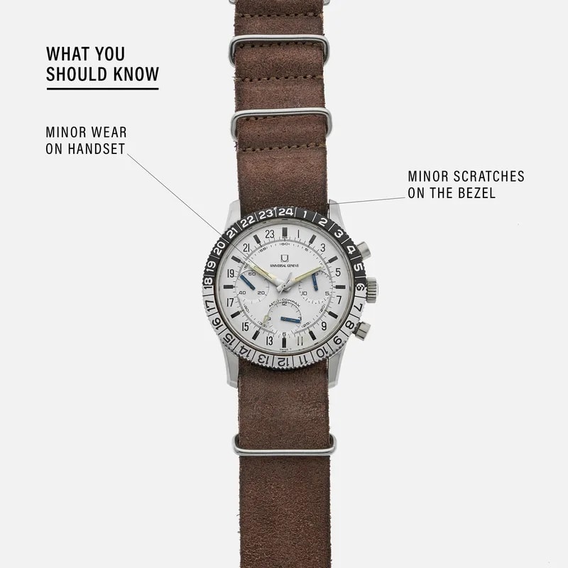 1960s Universal Genève Aero-Compax Reference 890101/01 4