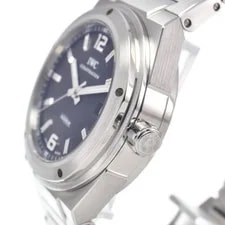 IWC Schaffhausen India IW322701 Date Black Dial Automatic K#147553 3