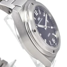 IWC Schaffhausen India IW322701 Date Black Dial Automatic K#147553 4