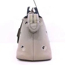 Fendi By the Way 2Way Greige Floral Embroidered 8BL124 3