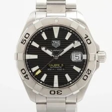 TAG Heuer — TAG Heuer Aqua Racer Caliber5 SS AT Black Dial 2 Extra Links WBD2110-1 — Watch — resale