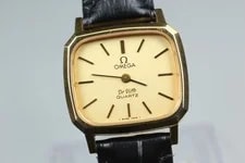 1970s Omega de Ville Cal.1350 Gold Push 23mm Quartz Japan 2