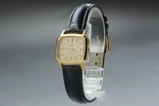 1970s Omega de Ville Cal.1350 Gold Push 23mm Quartz Japan 3