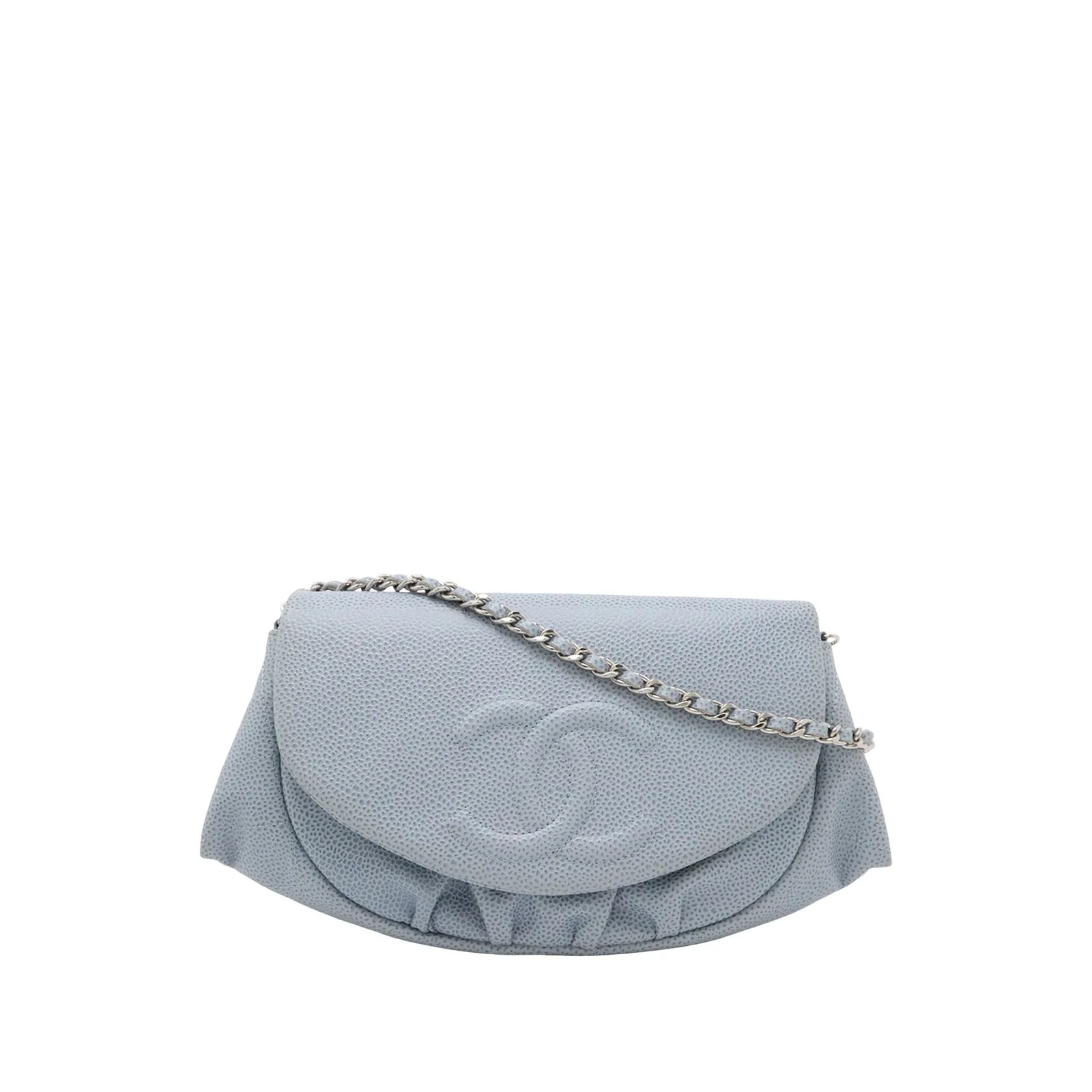 Chanel — CC Half Moon Wallet on Chain — Handbag — resale