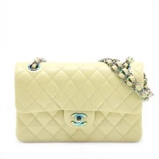 Chanel — Chanel Matelasse 23 Small Grained Double Flap Double Chain R — Handbag — resale