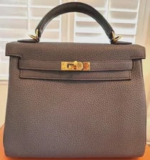 Hermes Kelly 25 Etain Retourne Hardware Full Set 2