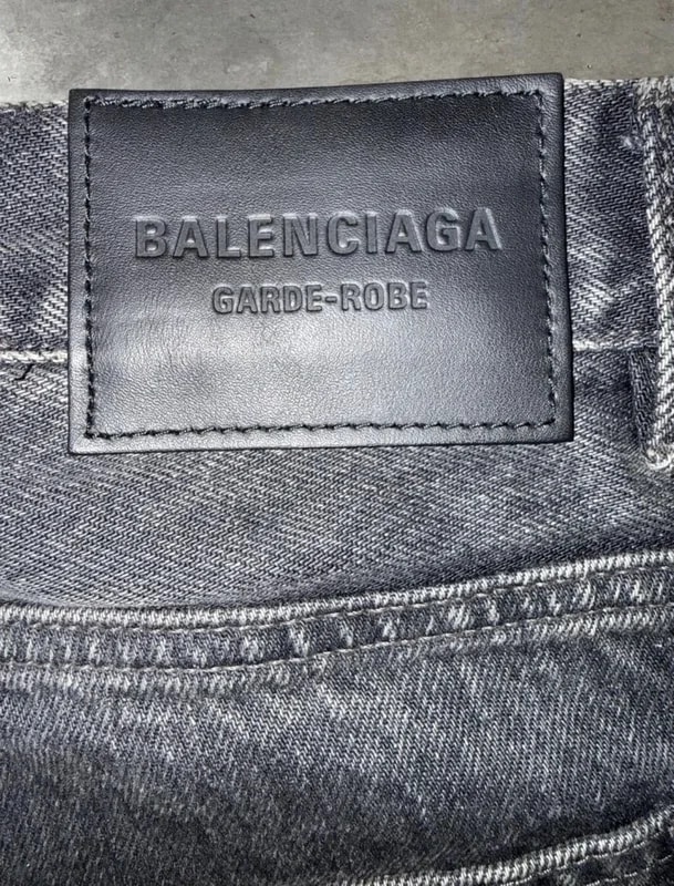 Balenciaga 2023 Garde-robe Bootcut Jeans