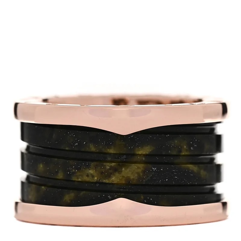 Bulgari — 18K Rose Gold B.Zero1 Four-Band 53 6.5 — Jewelry — resale