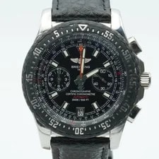 Breitling — Breitling Skyracer A27364 Steel Black Automatic Chrono BR495 — Watch — resale