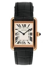 Cartier — Cartier Tank Solo W5200024 18K Rose Gold Box Papers — Watch — resale