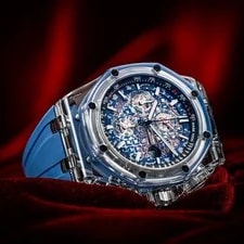 Audemars Piguet — Audemars Piguet Royal Oak Offshore Sapphire AET Remould Azure Blue 1 of 10 — Watch — resale