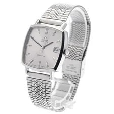 Omega Geneve 166.0163 Date cal.1012 Silver Dial Automatic Watch_962626 2