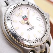 Working TAG Heuer Professional White Date 3743 2