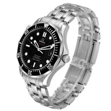 Omega Seamaster Steel Black Wave Dial 212.30.41.20.01.002 Box Cards 4