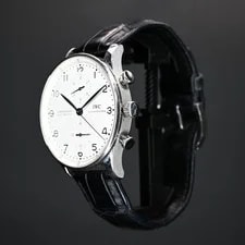 IWC Portuguese Chronograph IW371417 40.9mm Silver Dial Stainless Steel 2